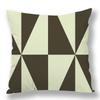 Colored Plaid Geometric Pillow Cover Contrasting Color Creative Pillow Cover Quilt Cover Premium Durable Quality