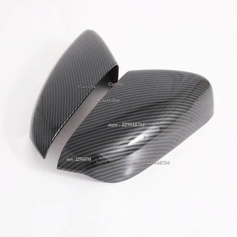 For Chevrolet Cavalier ONIX    Carbon Fiber Door Side Rearview Mirror Cover Trim Overlay Decoration Car Accessoriesc