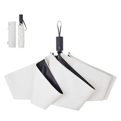 Konciwa Parasol UV Suitable for Both Sun and Rain Design To Prevent Flying Folding Large Size Lightweight Fully Blackout Automatic Light Heat Heat
