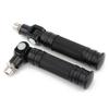 Motorcycle Knurled Modified Foot Pegs Folding Footrests Pedals For Harley Kawasaki Yamaha Suzuki Honda Ducati BMW Universal