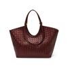 2026 Autumn High-End Retro Woven Large Capacity Women's Shoulder Bag with Mother-Child Feature