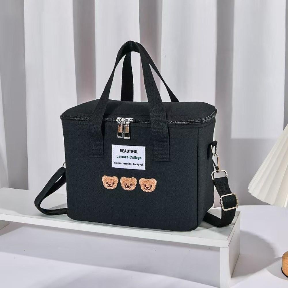 Canvas Baby Diaper Organizer Cartoon Single Shoulder Bag Women Handbag  Stroller Accessories