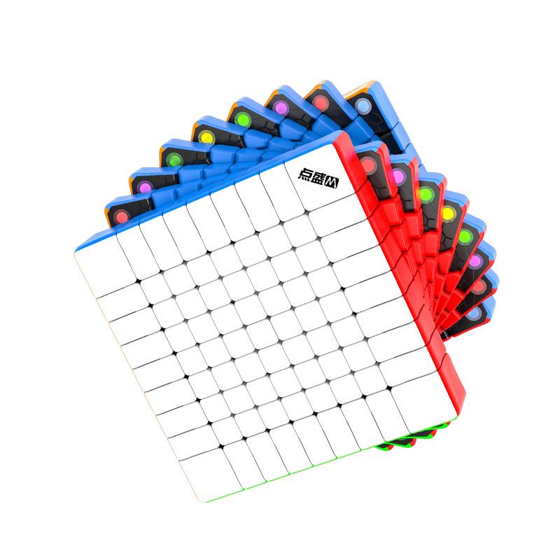 Diansheng Magnetic Galaxy Series: 6th, 789th, 10th-11th Level Speed Cube for Smooth Twisting and High-Level Competition.