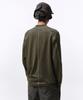 MUSINSA STANDARD [City Leisure] Structured Mock Neck Long Sleeve T-Shirt [Olive Green]