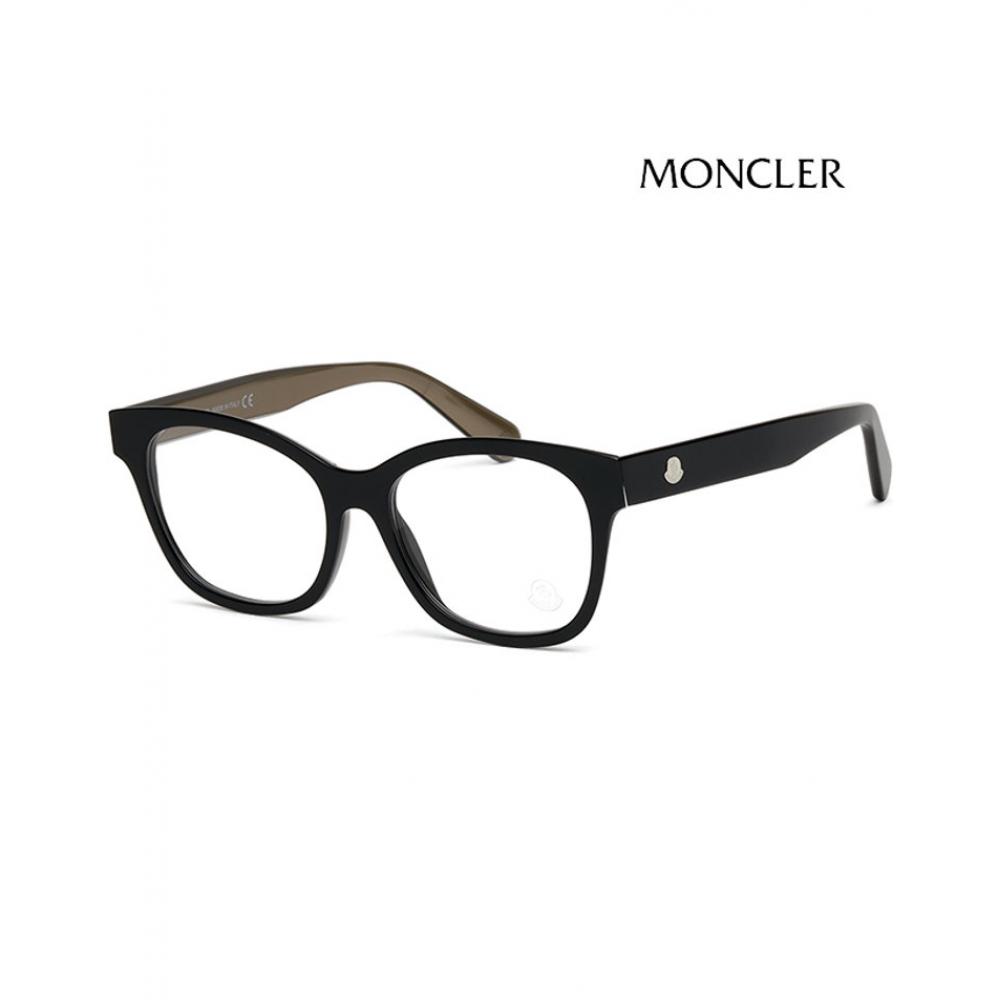 

Moncler Moncler Eyeglass Frame Ml5133 001 Luxury Men woMen Square Black Horn Frame