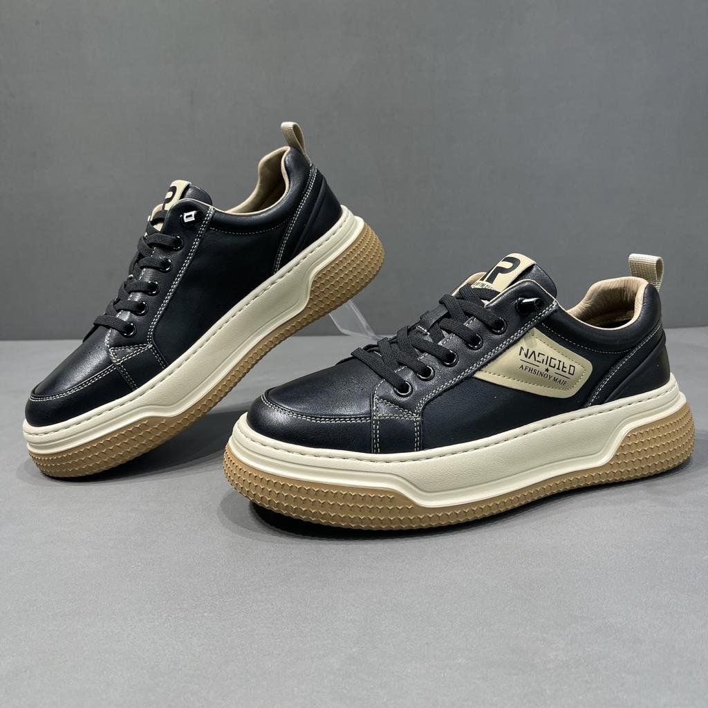 Men's shoes autumn new men's casual platform retro sports shoes versatile board shoes