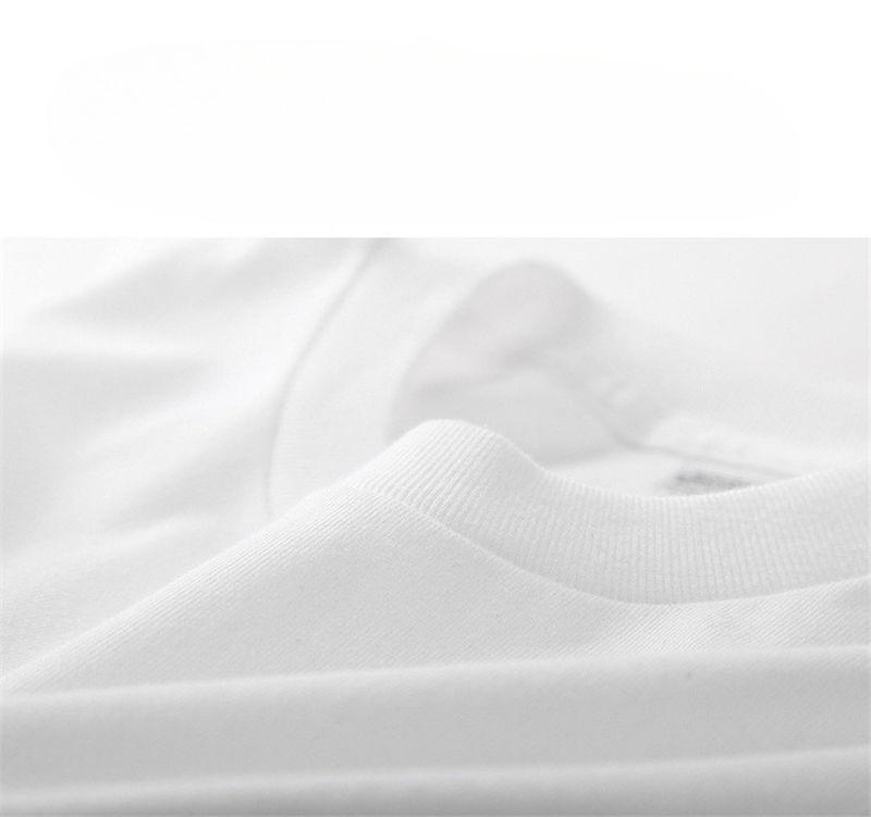 Light Grey Women's Short-Sleeved European and American Style Top with Picture