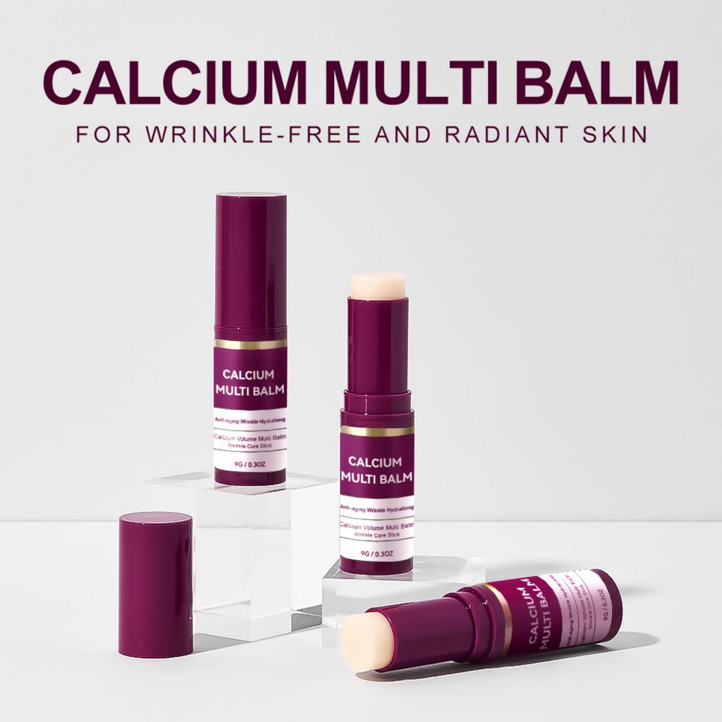 Calcium Multi Balm, Calcium Volume Multi Balm, Wrinkle Core Stick, Korean Collagen Moisturing Stick, Aging, Hydrating, For Lip Balm Eye Cream Neck