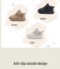 Spring & Fall Non-Slip Soft Sole Mid-Top Toddler Shoes - Boys & Girls Casual Leather Outdoor Board Shoes.