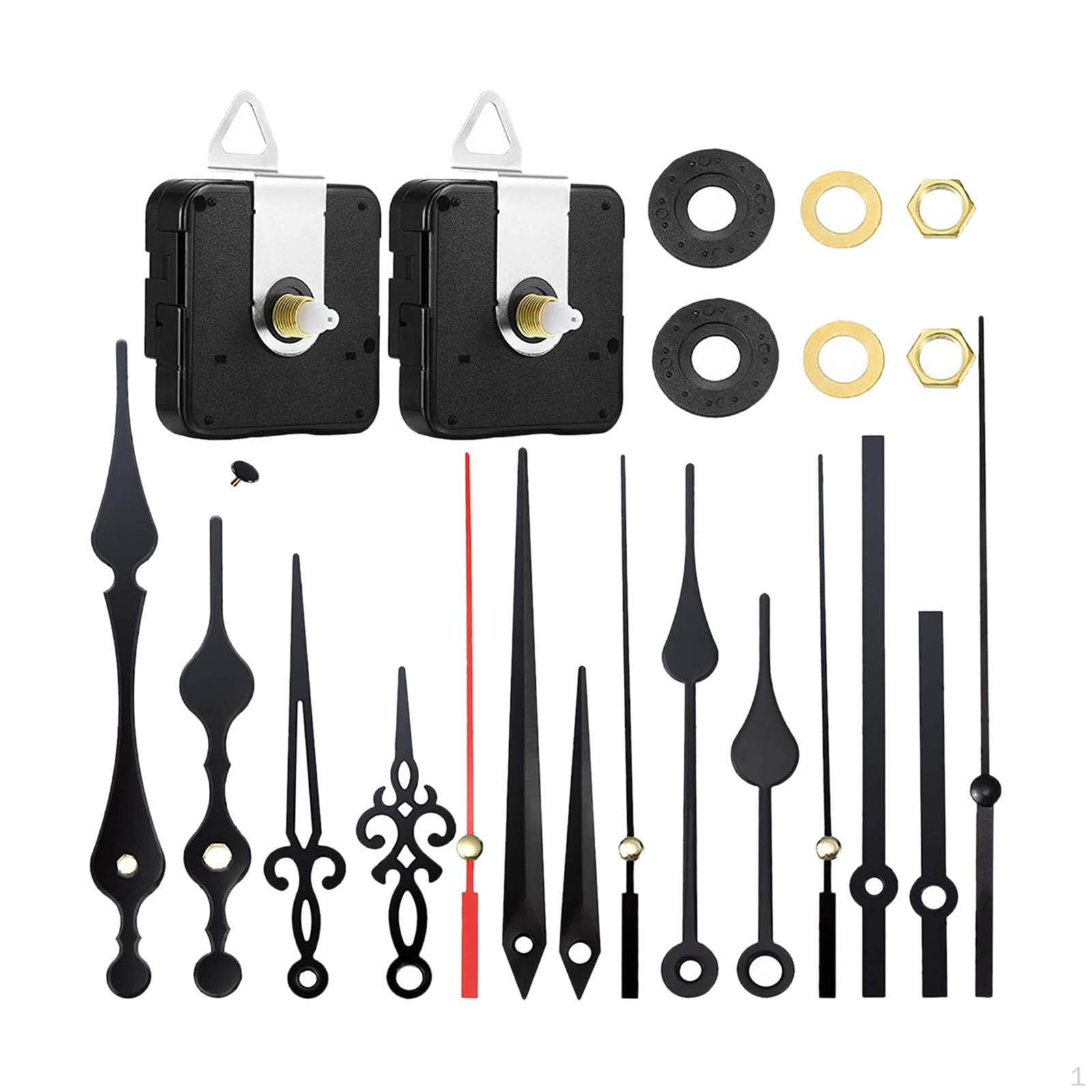 

Механізм для настінного годинника своїми руками, Запчастини для ремонту, Безшумний 22.5mm Shaft Length