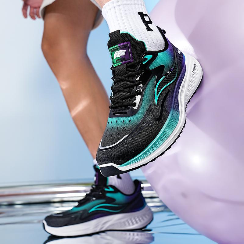 Fashion Men's Basketball Shoes Cushioned Breathable Sneakers Train Athletes Gym Sports Shoes Casual Non-Slip Footwear Fashion Sneakers