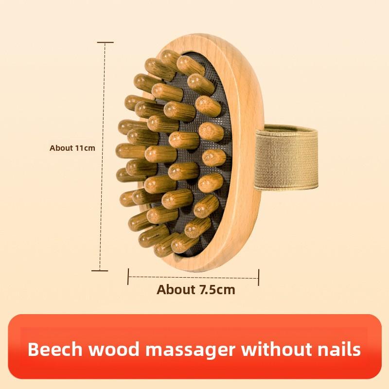 Massage Beechwood Airbag Comb Massage Device - Universal Wooden Head Brush for Body Massage - Meridian Massage