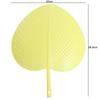 Large Size Cattail Leaf Fan Plastic Hand Fans Artificial Straw Fan  Farmhouse