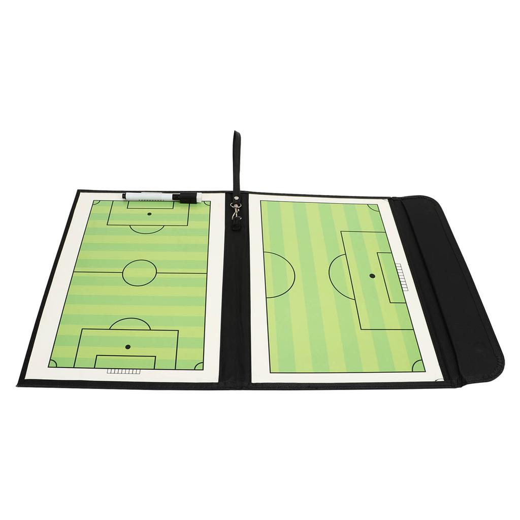 Soccer Coaching Board Portable Foldable Football Magnetic Board Kit with Marker Pen