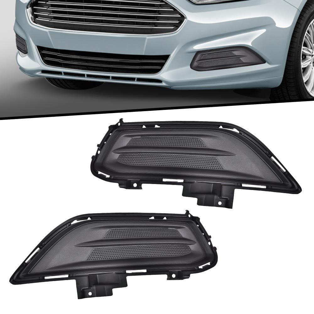 

Front Bumper Insert Fog Light Cover Left+Right Fit For 2013-2016 Ford Fusion