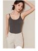Women’s Warm Velvet Camisole with Chest Pads - Plush, Thickened, One-Piece Base Layer Top for Autumn and Winter