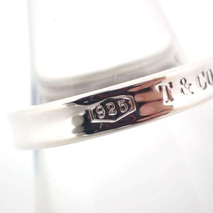 [Used] TIFFANY 925 1837 Narrow Ring / Size 12 / J45-4