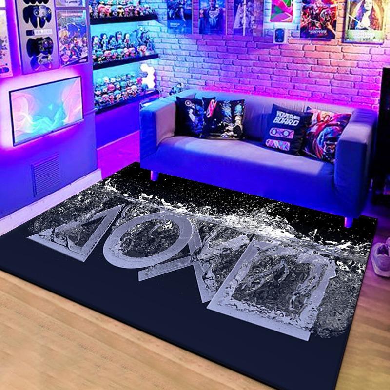3D Game Console Controller Carpet for Living Room Children's Bedroom Crawling Mat Non-Slip E-sports Hall Decor Rug Home Doormat