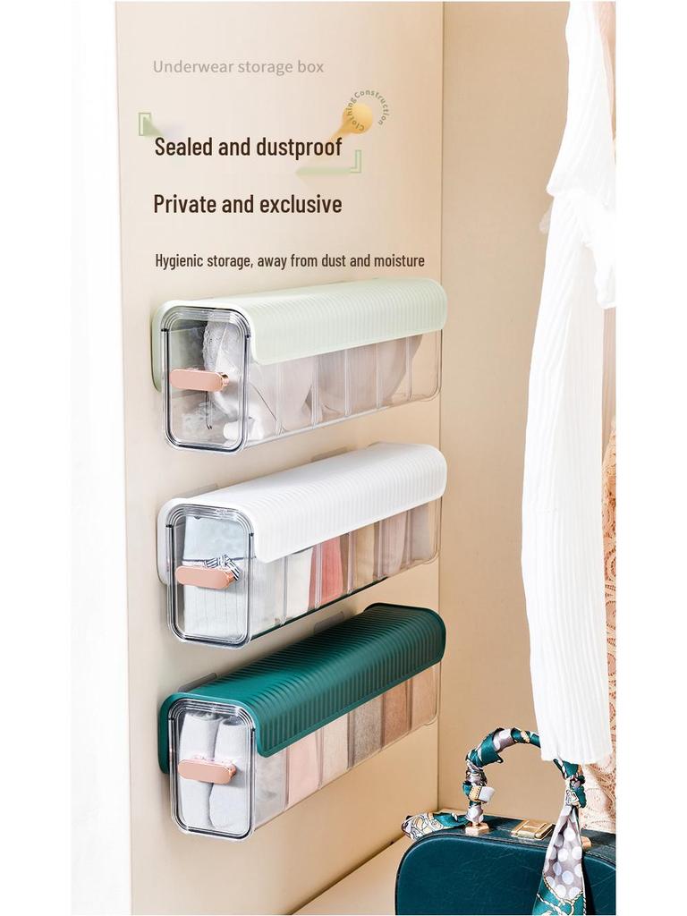 Drawer-type Underwear & Sock Organizer: 3-in-1 Storage Solution