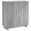 Sideboard Sonoma Grey 67 X 34.5 X 75 Cm Engineered Wood