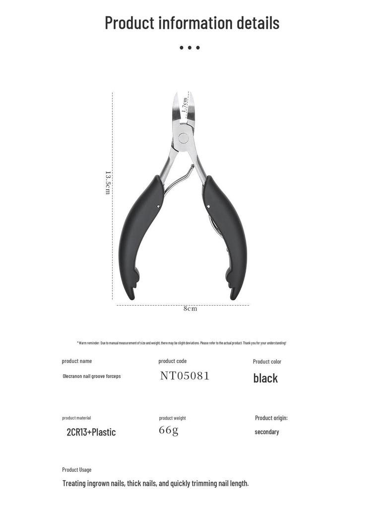 Slanted Nail Clippers & Cuticle Trimmer Set with Callus Remover - Stainless Steel Eagle Beak Design Pedicure Tool.