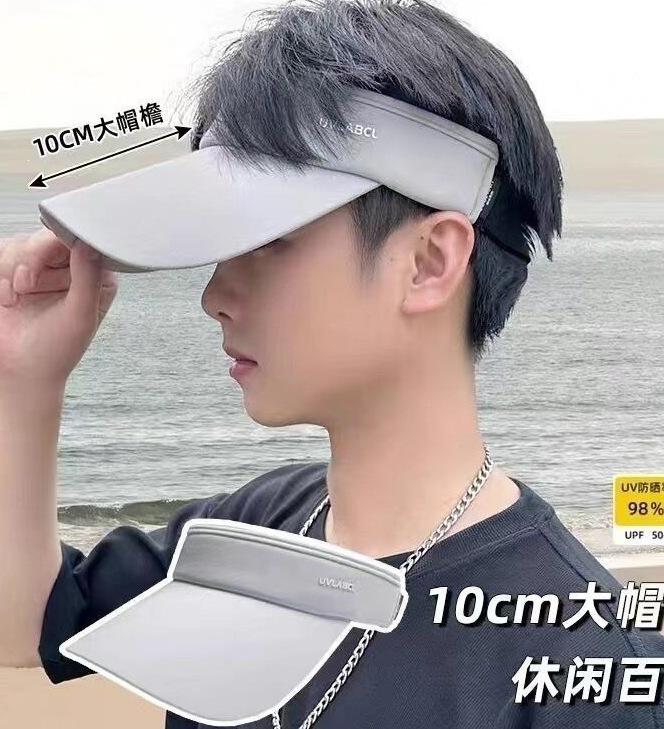UV cap summer empty top sun hat outdoor face covering running sports sun protection hat sun hat cycling