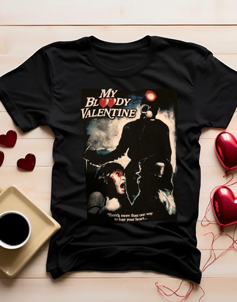 My Bloody Valentine Music Unisex Black TShirt Adult Full Size CS550 Unisex T-Shirt S