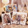Winter Whispers Fashion Pet Stickers: Journal Materials for DIY Decoration and Collage