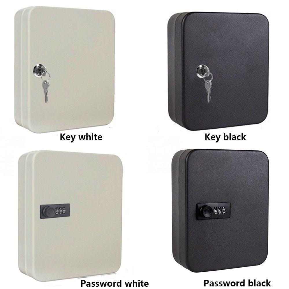 Key/Code Lock Combination Key Cabinet 20 Key Hooks Security Key Holder  Key Management