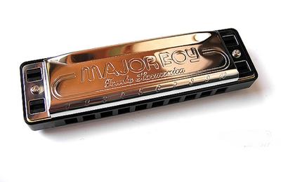 TOMBO MAJOR Major Boy 10 Hole Harmonica with Hard Case BOY/NO.1710 Key-G