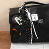 Vintage PU Dackel Anhänger Kleines Buch Liebe Tennis Geflochtenes Seil Tasche Anhänger Schlüsselanhänger