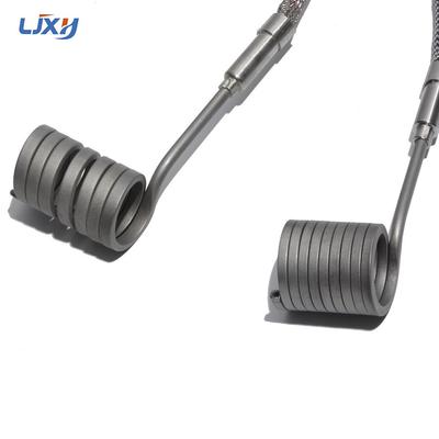 LJXH 20mm Electric Hot Runner Spiral Coil Nozzle Band Heaters  with K Thermocouple 3x3 Cross Section