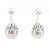 TASAKI Baroque Pearl Earring Pearl/Silver 9.4g Women Used