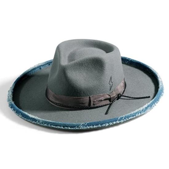 

Шляпа из новой шерсти, мужская ретро британская джазовая шляпа с пером, подарочная шляпа adjustable (58-59cm)