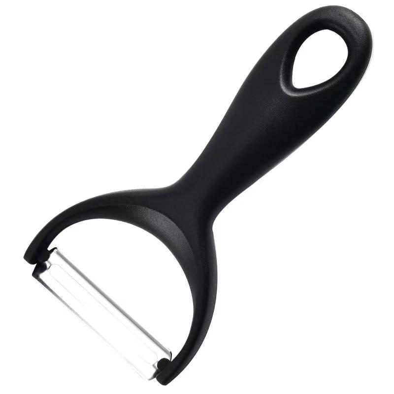 

Многофункциональная кухонная овощечистка и терка для картофеля и дынь чёрный