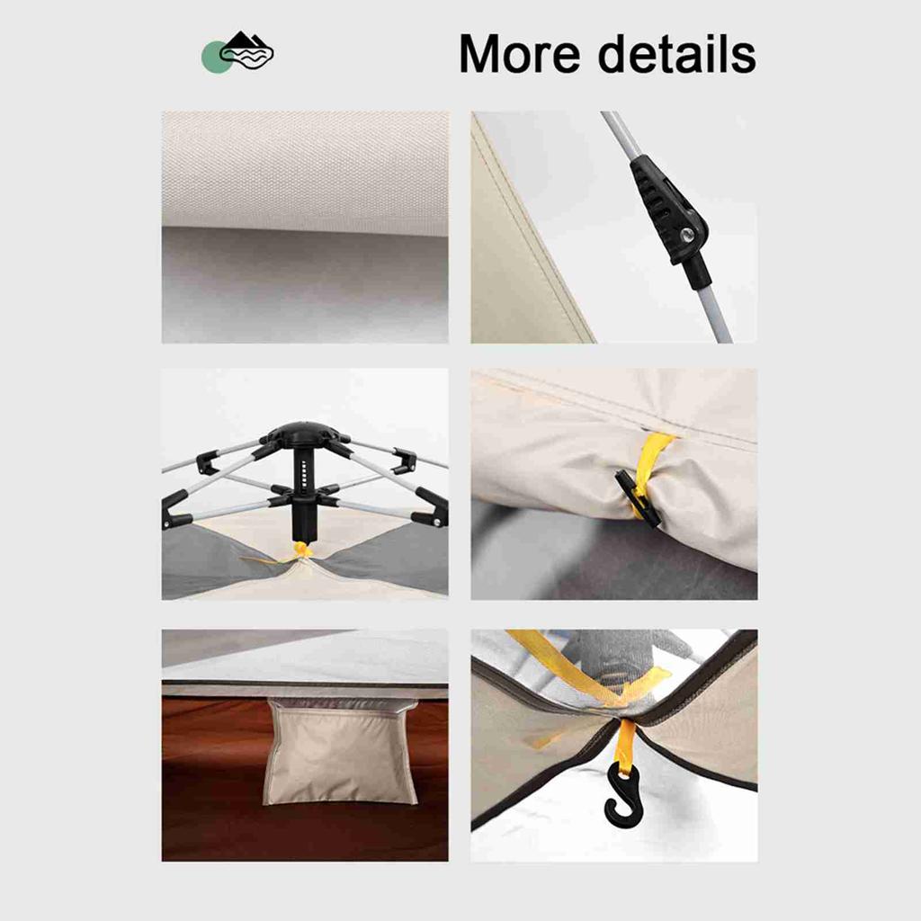 Outdoor Self Driving Travel Camping Tent Automatic Quick Opening Tent Portable Rainproof Sunshine Proof Tent Fishing