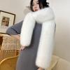 Imitation Fox Hair Fur Scarve Fur Long Scarve Warm Collar Shawl Versatile Fur Scarve Autumn and Winter Ladies Scarve