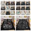 3D Unicorn Printing Cartoon Bedding Cover Set Woman Soft Bedspreads Full Queen Size Polyester Home Textiles