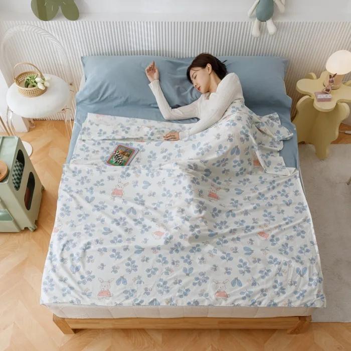 New Cotton Dirty Proof Sleeping Bag Hotel Travel Accommodation Dirty Proof Sleeping Bag