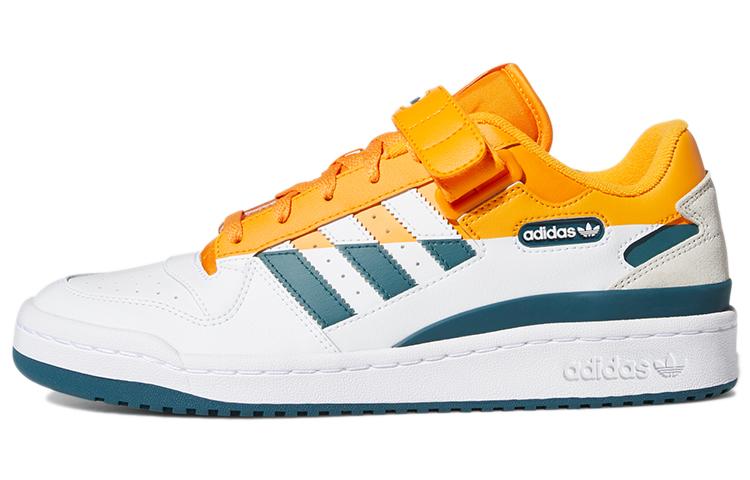 Adidas Forum Low Premium  White Crew Orange Teal  FY4970 40