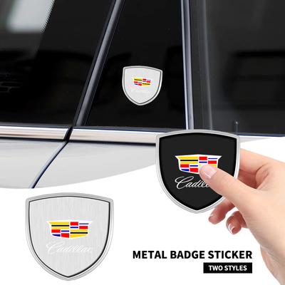 3D Metal Shield Stickers Trunk Exterior Car Styling Accessories For Escalade CTS ATS SRX STS XT5 XT4 XT6 XTS CT4