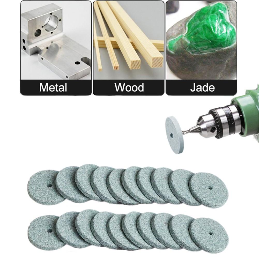 Mini Drill Grinding Wheel 20Pcs 20mm Abrasive Disc