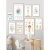 Nordic Canvas Wall Art Body Parts Moon Phases Solar System  Fruit  Kids Room Decor Posters  Prints for Home Decor