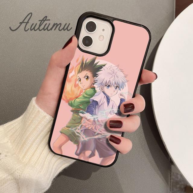 Hunter X HUNTER Hisoka Hrací karta Pouzdro na telefon pro iPhone 11 12 13 14 Pro Max mini XR XS SE 2020 6 7 8 Plus Galaxy S21 S22 Kryt