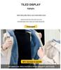 Girls' Mid-Length Cotton-Padded Parka Coat - Autumn/Winter 2024 Trendy Style