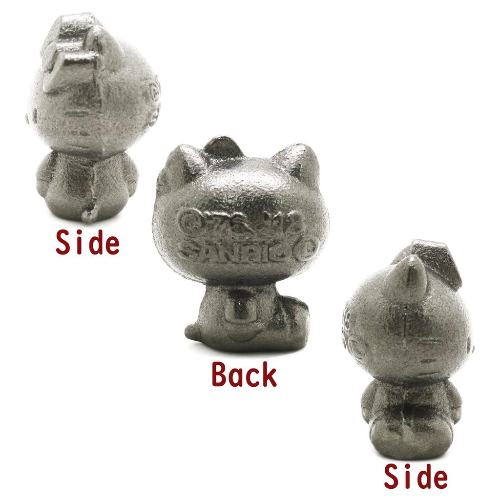 OSK Iron Ball, Silver, Approx. 4.1 x 3.2 x 5cm (H), Hello Kitty, Nanbu Ironware, Nanbu Iron Ball, TBN-1