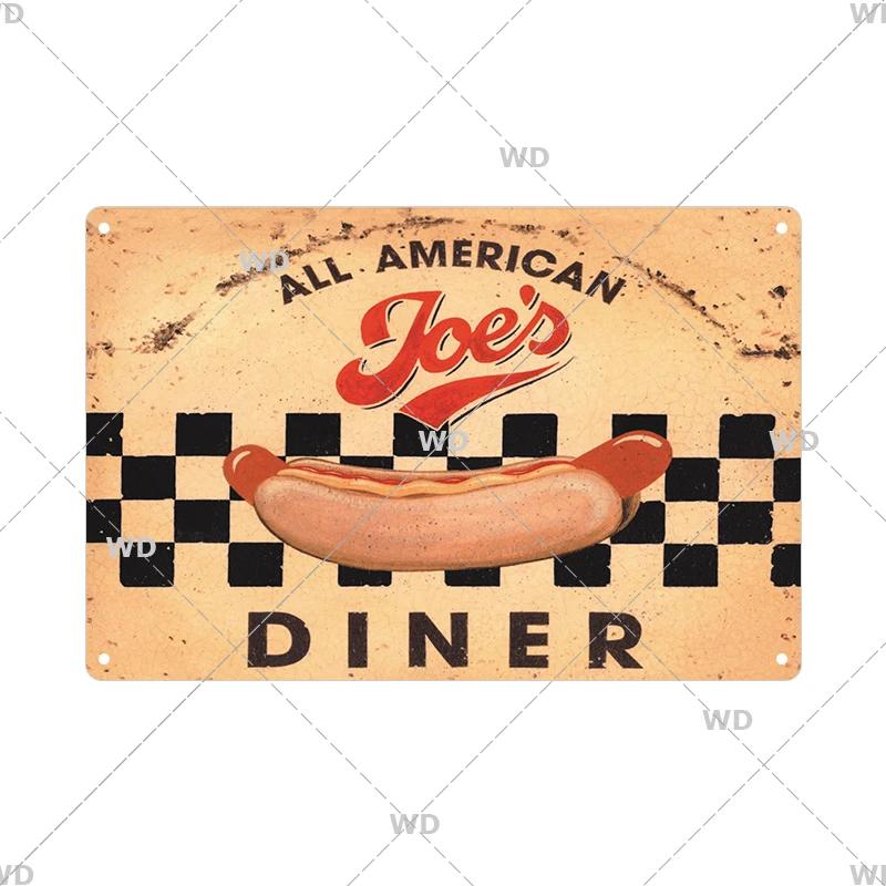 BBQ Vintage Tin Sign Plaque Barbecue Metal Plate Sign Wall Art Decoration Kitchen Man Cave Terrace Beach House Club Wall Decor