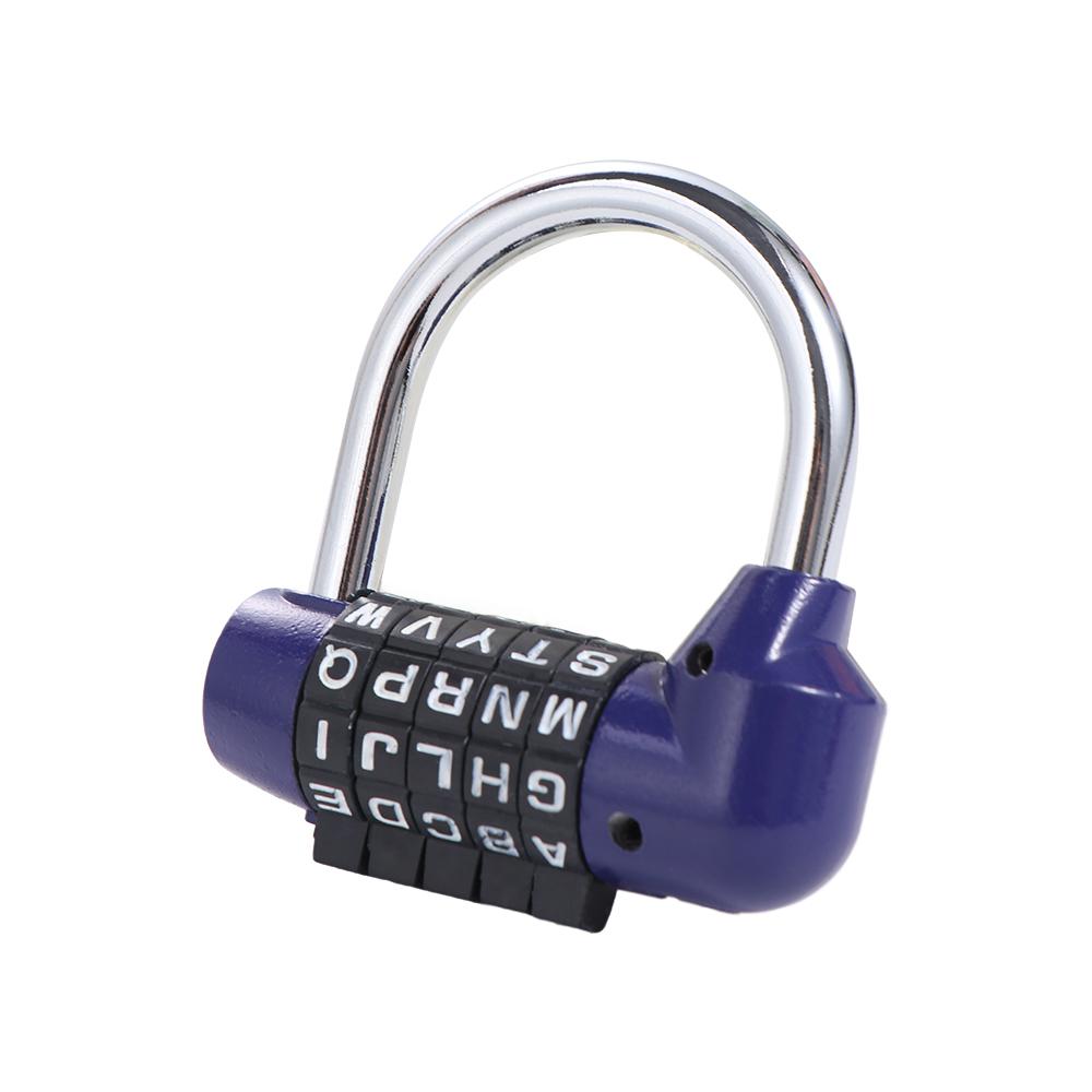 Sicherheits 5-stellige Zahlenschloss Sicher Codeänderbar Code Passwort Schloss Diebstahlschutz Zinklegierung Reise Passwortschloss Fitnessstudio