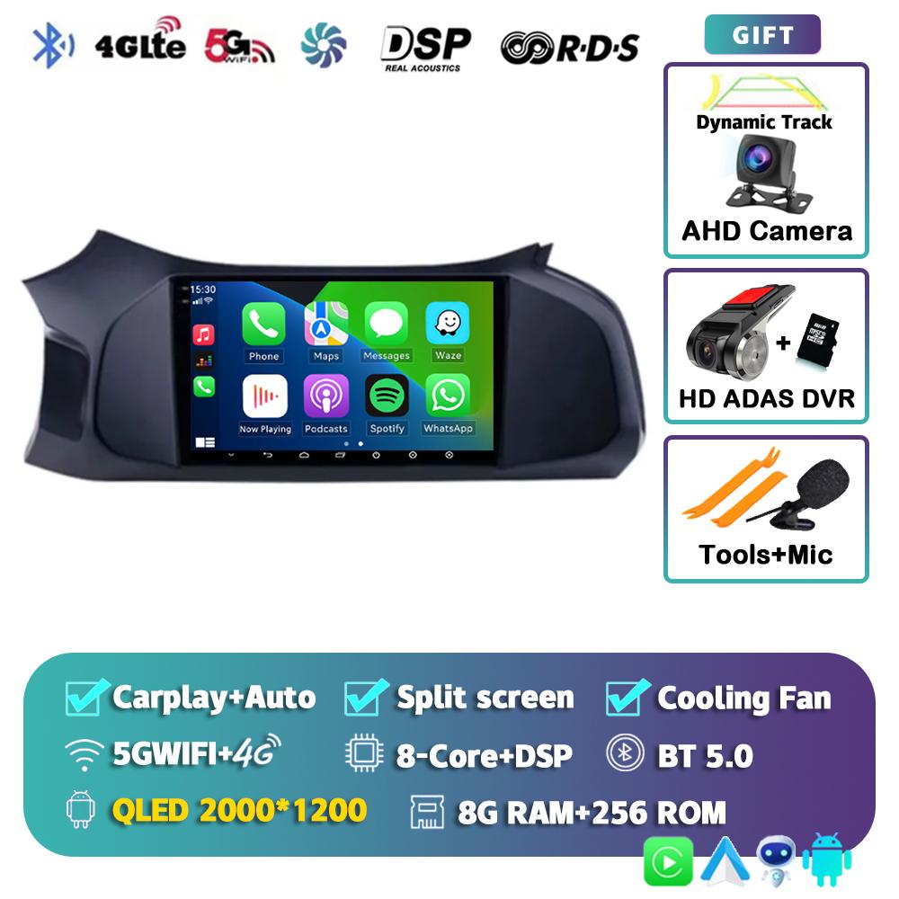 Android 14 CarPlay Car Radio For Chevrolet Onix 2012-2014 2015 2016 2016- 2019 GPS 2din Multimedia Video Player 2 Din Stereo 4G