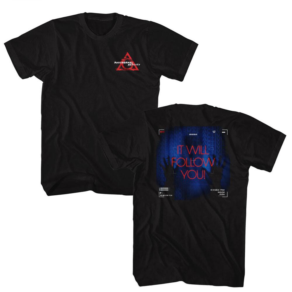Paranormal Activity Movie It Will Follow You Men T Shirt L